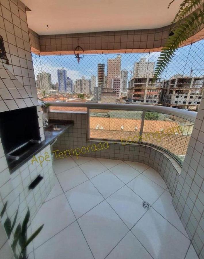 Ape Temporada Praia Grande Sp Completo Com Piscina, Churrasqueira, Estacionamento Eksteriør bilde